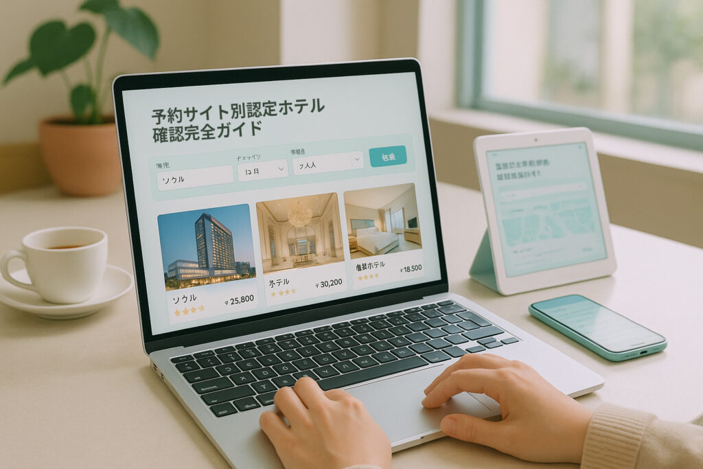 予約サイト別認定ホテル確認完全ガイド